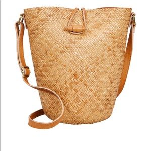 Faithful the Brand Cornelia Straw Bucket Bag